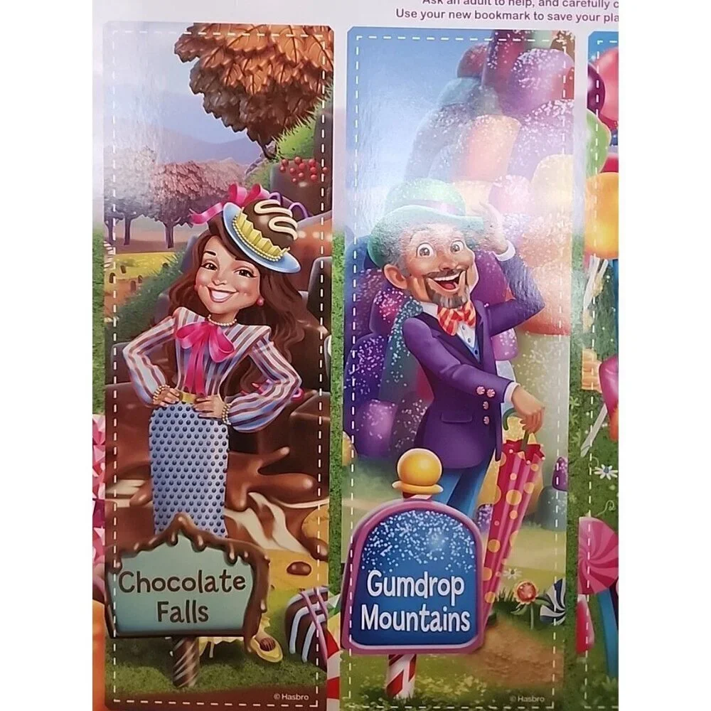 Candy Land Jumbo Coloring And Activity Book